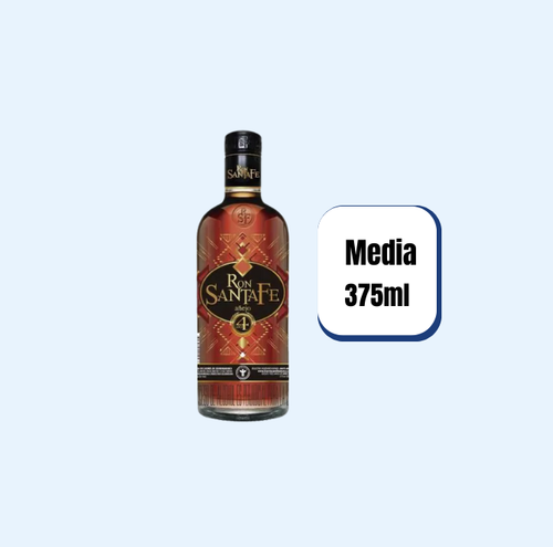 Ron Santa Fe Añejo 4 Años Media 375ml