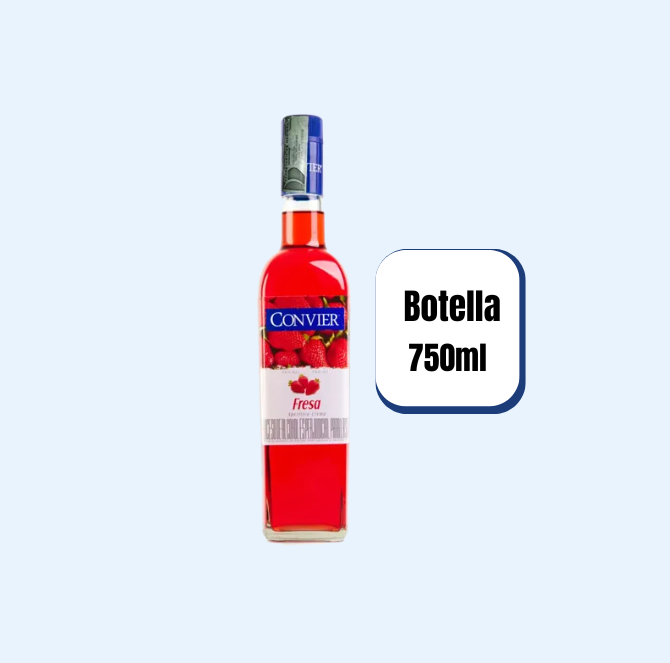 Base Cóctel Convier Fresa Botella 750ml