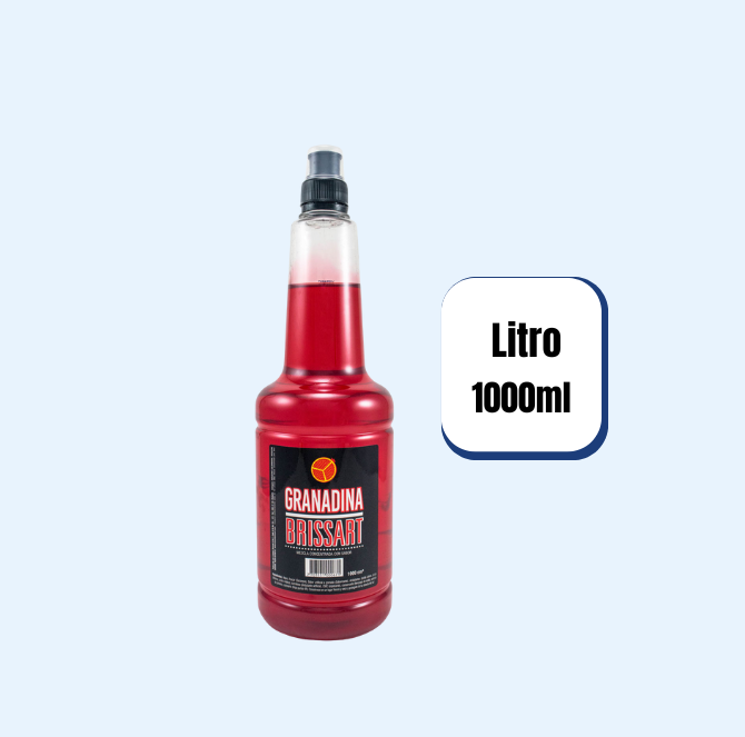Base Cóctel Granadina Brissart Litro 1000ml