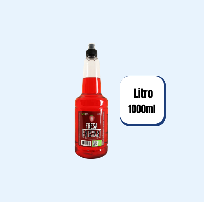 Base Cóctel Fresa Brissart Litro 1000ml