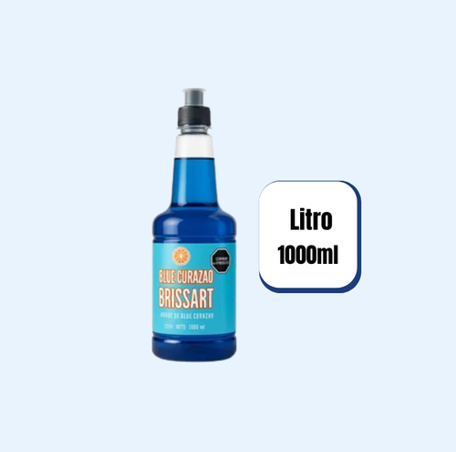 Base Cóctel Curazao Brissart Litro 1000ml