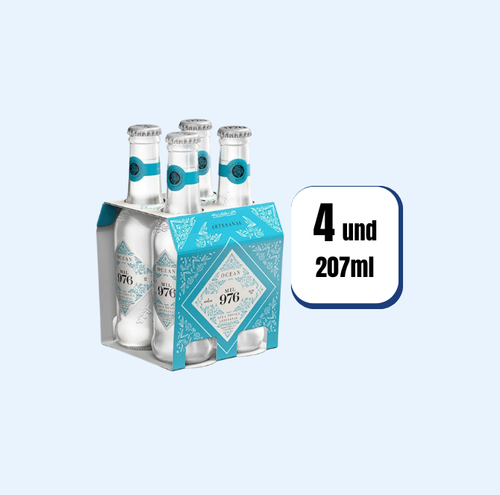 Agua Tónica Mil 976 Ocean 207ml 4 Und