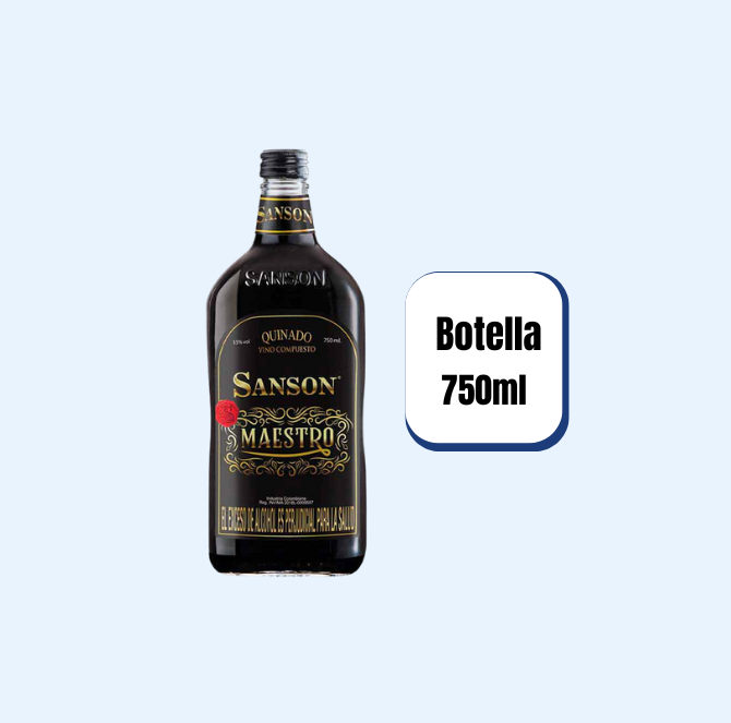 Vino Tinto Sansón Maestro Botella 750ml