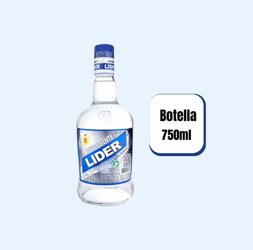 Aguardiente Líder Azul Botella 750ml