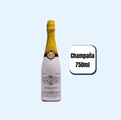 Vino Gasificado Magestic Blanco Botella 750ml