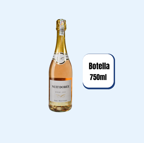 Vino Espumoso Nuit Dorée Rosé Demi Sec Ice Botella 750ml