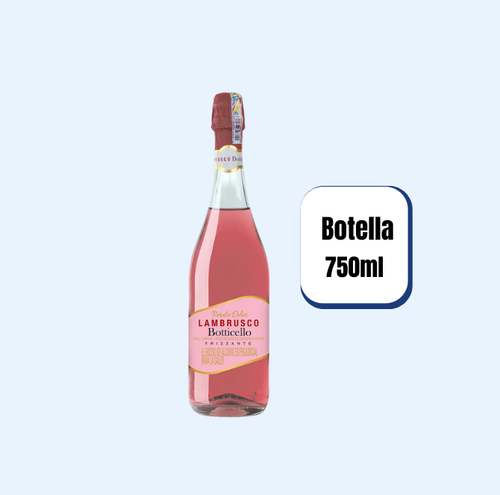 Vino Espumoso Lambrusco Botticello Rosato Dolce Botella 750ml