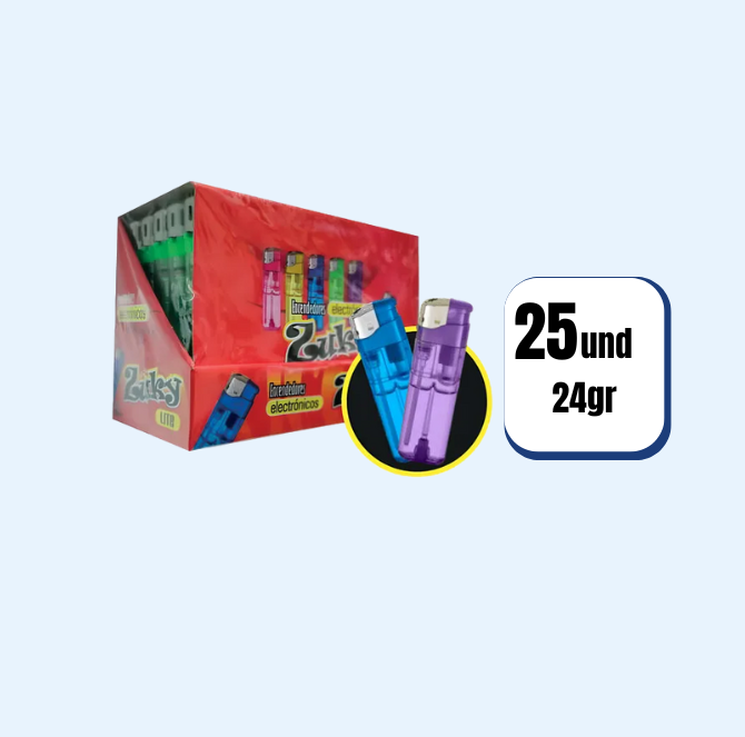 Encendedor Electrónico Zuky 25 Und