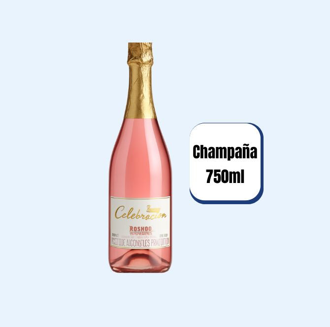Vino Gasificado Gran Celebración Rosado Botella 750ml