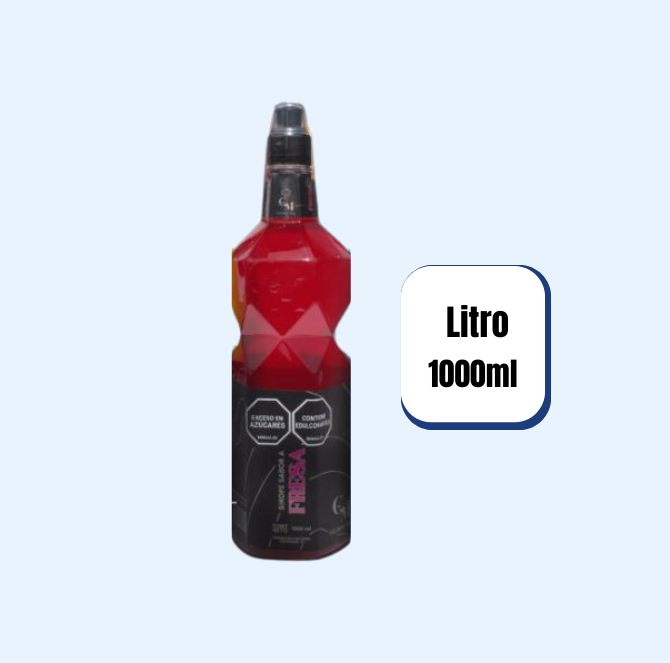 Sirope Fresa Global Mix Litro 1000ml
