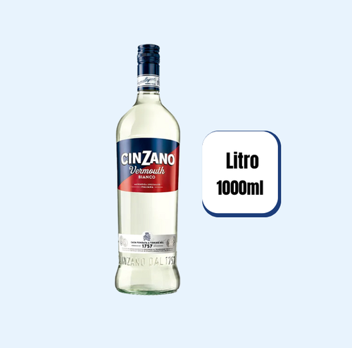 Vino Cinzano Blanco Vermouth Litro 1000ml