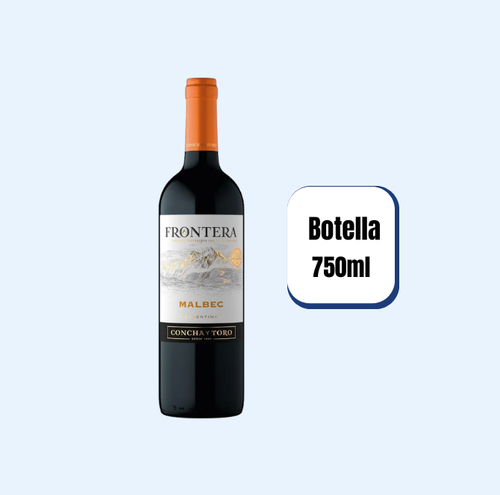 Vino Frontera Malbec Botella 750ml
