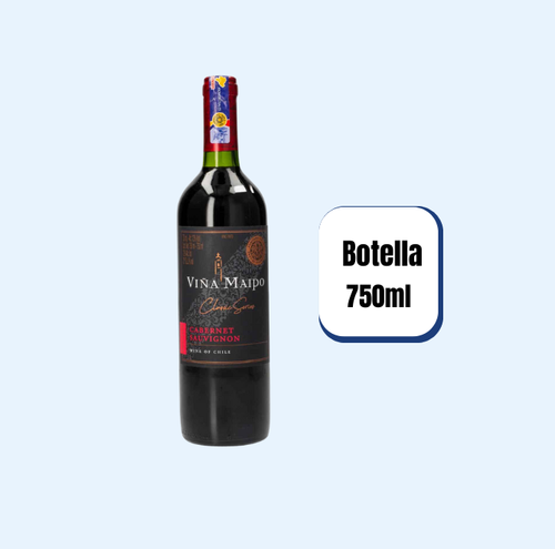 Vino Viña Maipo Classic Tinto Cabernet Sauvignon Botella 750ml