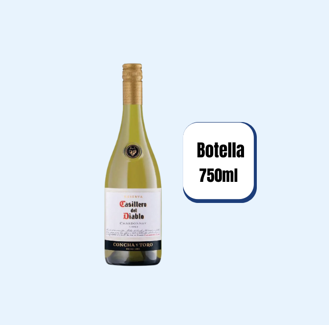 Vino Casillero Del Diablo Chardonnay Botella 750ml