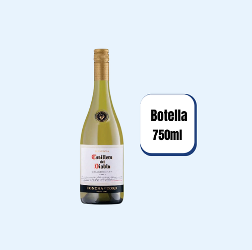 Vino Casillero Del Diablo Chardonnay Botella 750ml
