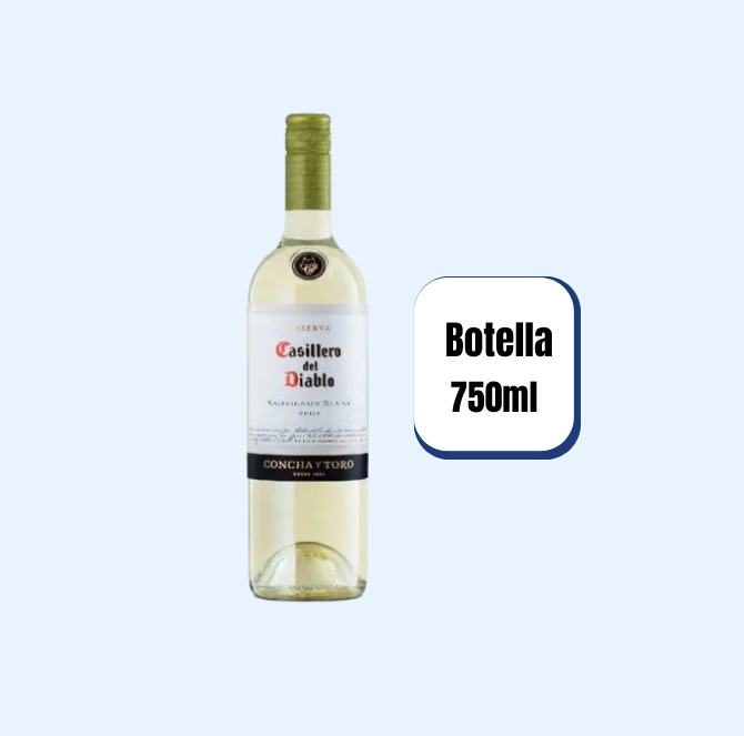 Vino Casillero Del Diablo  Sauvignon Blanc Botella 750ml