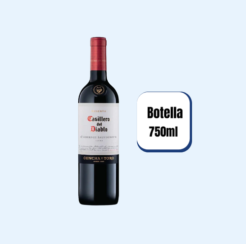 Vino Casillero Del Diablo Cabernet Sauvignon Botella 750ml