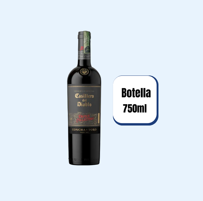 Vino Tinto Casillero Del Diablo Devils Collection Botella 750ml