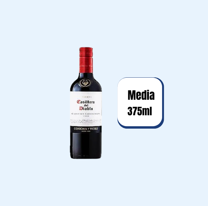 Vino Casillero Del Diablo Cabernet Sauvignon Media 375ml