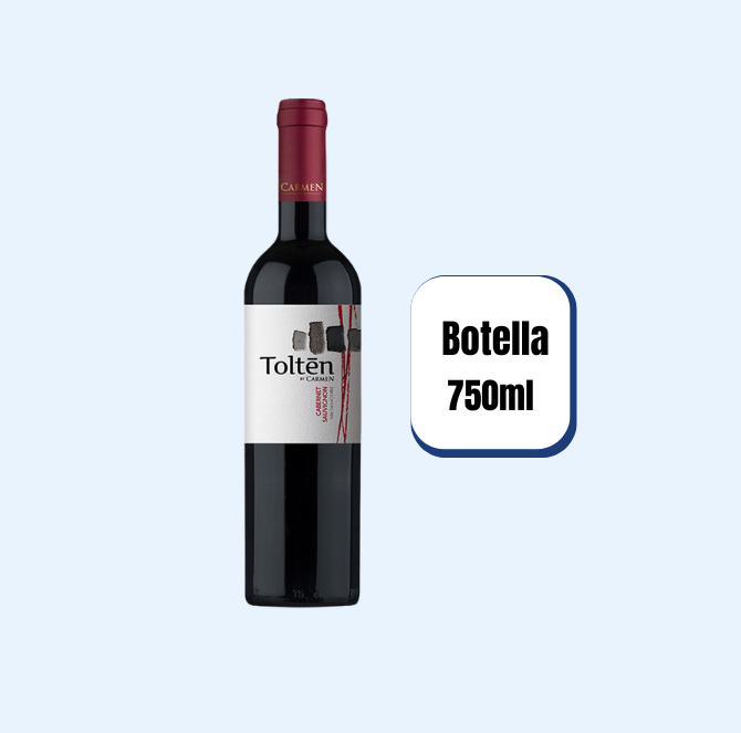 Vino Tinto Tolten Cabernet Sauvignon Botella 750ml