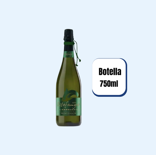 Vino Espumoso Estefanya lambrusco Blanco Botella 750 ml