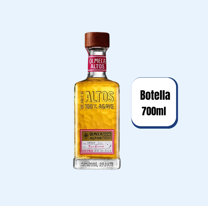 Tequila Olmeca Altos Reposado Botella 700ml