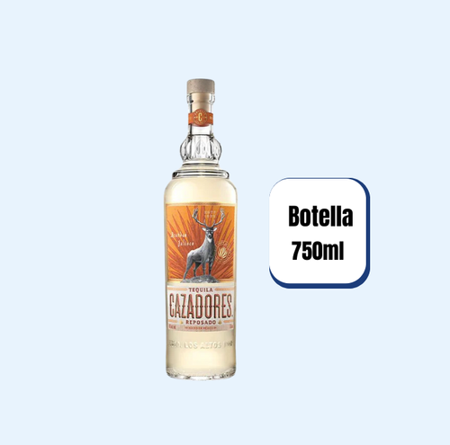 Tequila Cazadores Reposado Botella 750ml