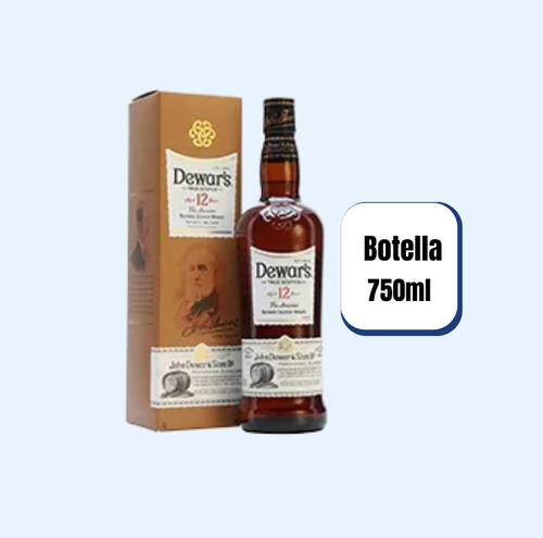 Whisky Dewar's 750 Botella 750ml
