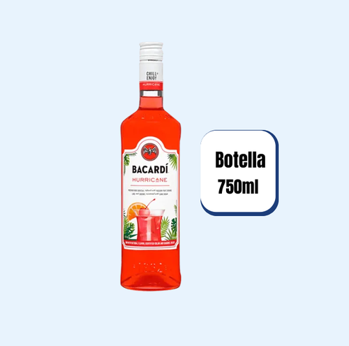 Ron Bacardí Hurricane Botella 750ml