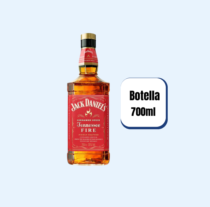 Whisky Jack Daniels Fire Botella 700ml