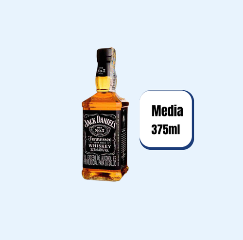 Whisky Jack Daniels Media 375ml