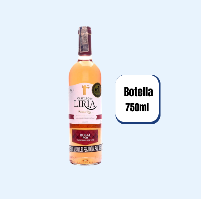 Vino Rosado Castillo De Liria Botella 750ml