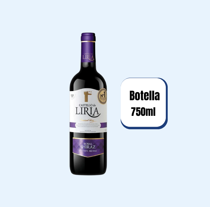 Vino Tinto Castillo De Liria Botella 750ml