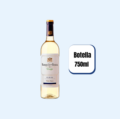 Vino Blanco Marqués De Riscal Rueda Verdejo Botella 750ml