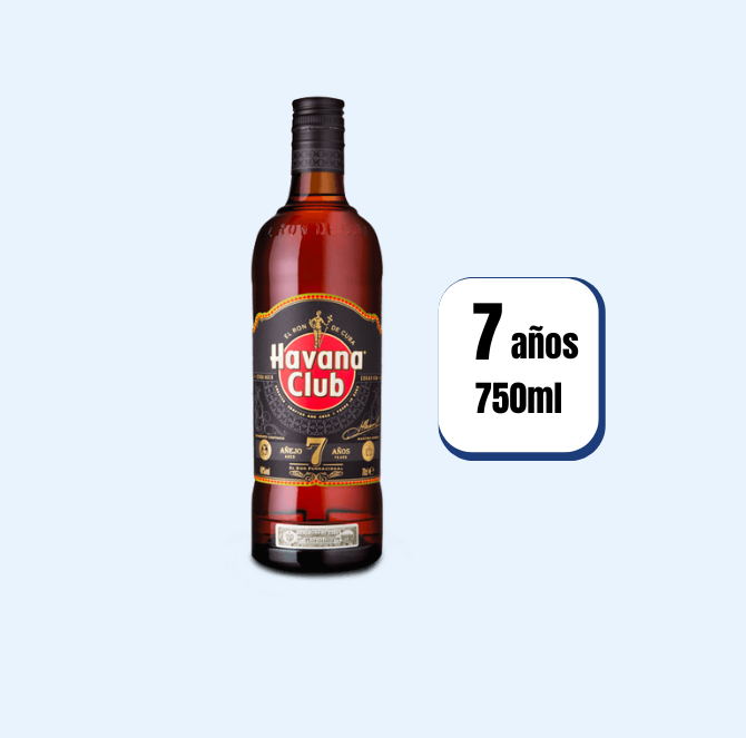 Ron Havana Club 7 Años Añejo Botella 750ml